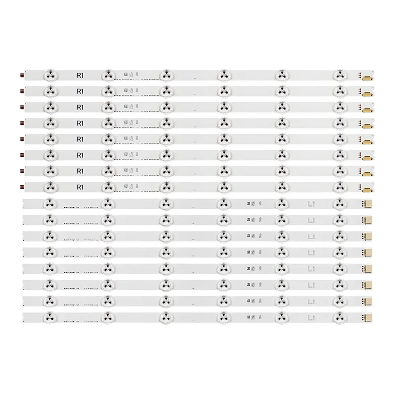 

16Pcs/set Smart TV LED Backlight Bar Strip 47 V15 DRT Rev0.6 1 L1/L2/R1/R2-Type for LG 47inch LG 47LV35A5BC Accessories Repair