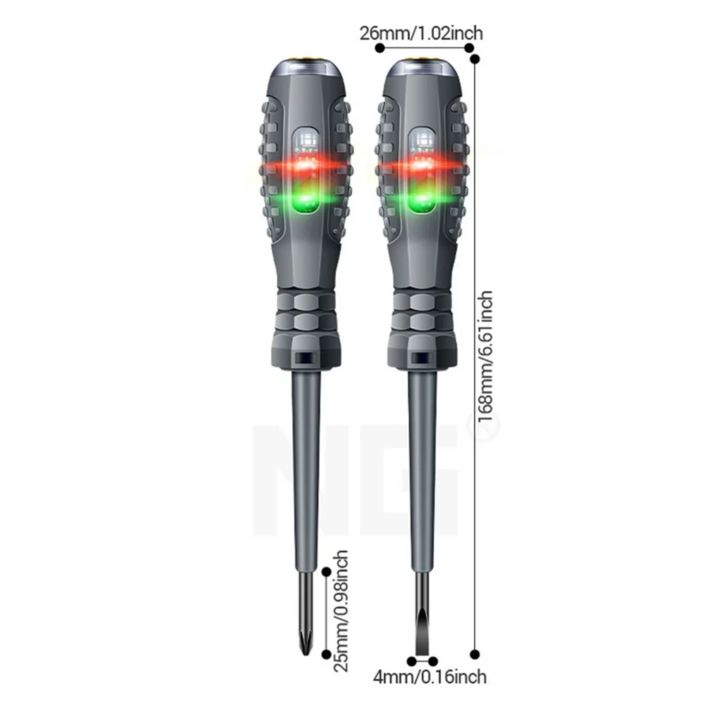 High-torque ElectricPen Colored HighLight Tester Pen Screwdriver Electric Pencil Broken Line Check Breakpoint Dual Screwdriver
