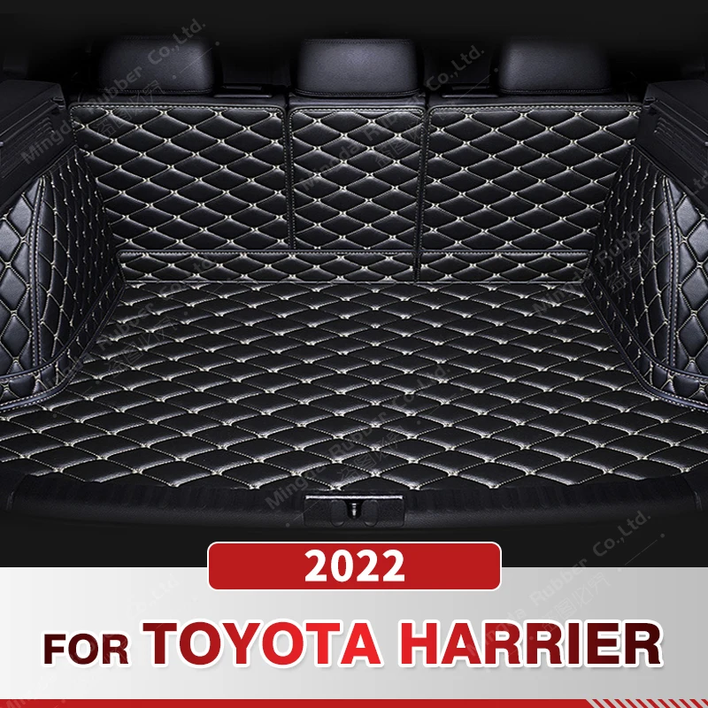 

Auto Full Coverage Trunk Mat For Toyota HARRIER 2022 Leather Car Boot Cover Pad Cargo Liner Interior Protector Accessories