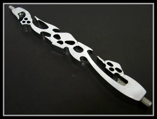 g CHROME SKULL SHIFT LINKAGE for Harley Softail Dyna Wide Glide FX FLT FLH Shifter