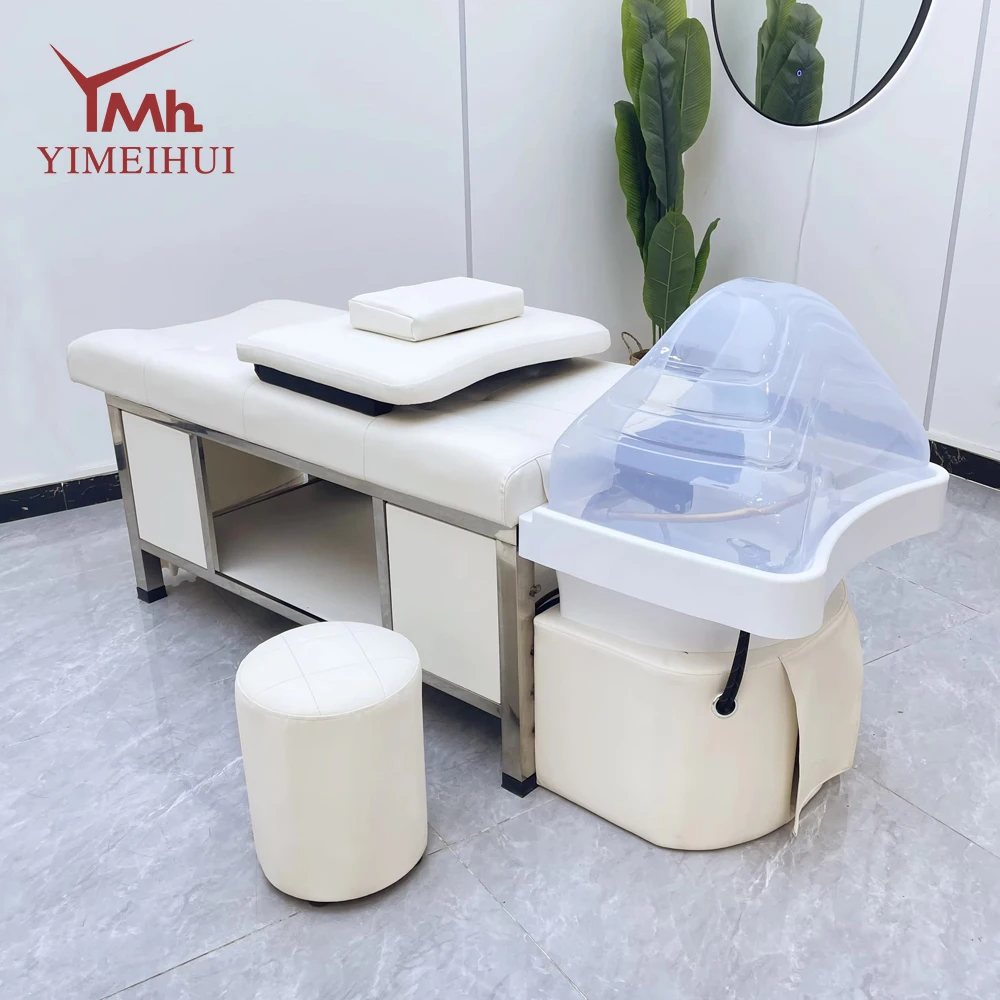 Modern Design Salon Massage Table Water Circulation Shower Shampoo Spa Bed Hair Beauty Salons
