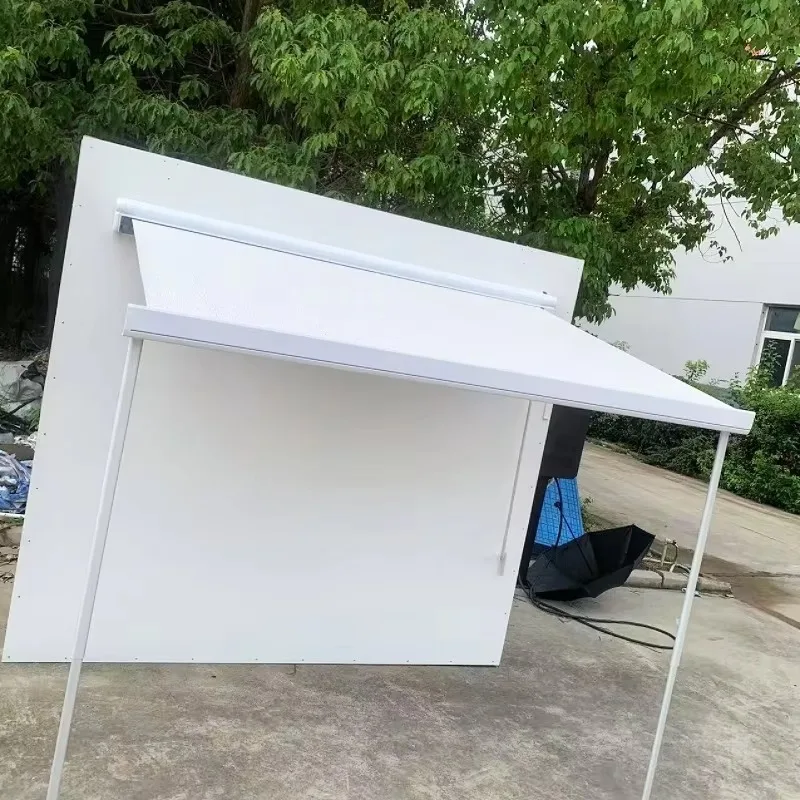 

ATVManual Integrated RV Awning With Remote Control Retractable Sunshade Canopy For Camper