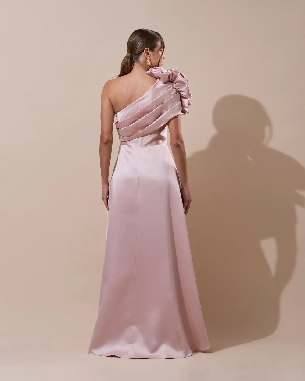 Customized 3D Three-Dimensional Flowers A-Line Evening Dresses For Women Elegant Prom Gowns Ball Vestidos De Fiesta Elegantes