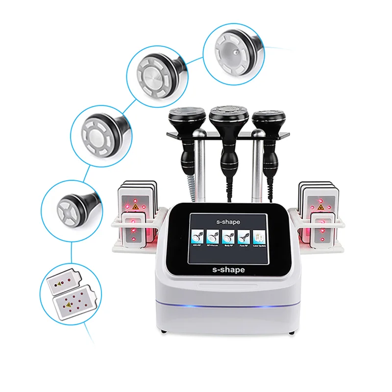 

5 in1 40K Vacuum Cavitation Machine Slimming and Shaping Radio Frequency Slimming and Shaping Body Massager