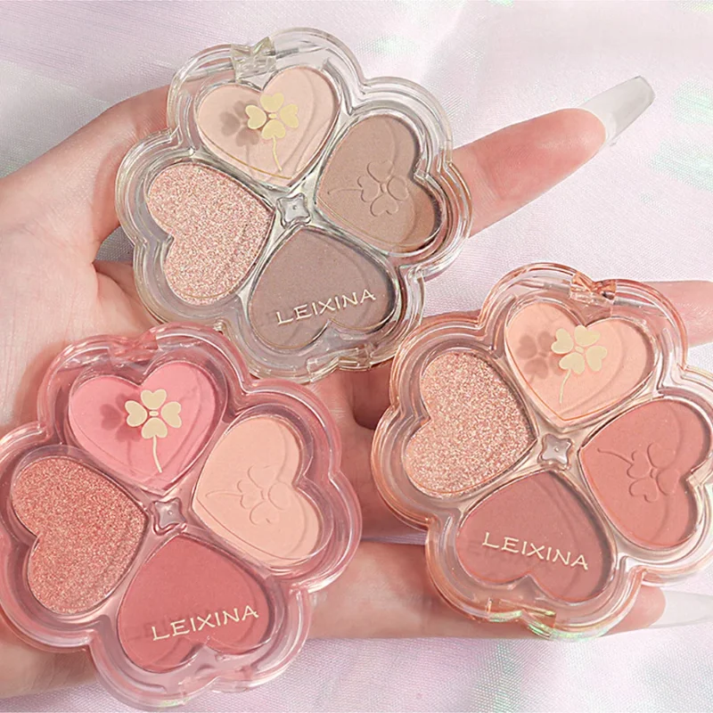 Eye Makeup Pearlescent Highlight Dreamy Eye Makeup Clover Eyeshadow Palette Eye Shadow Eyeshadow Palette Makeup Trimming