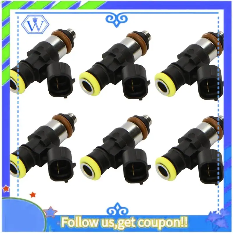 

M46K-6 шт. новые форсунки для бензина и топлива 2200Cc 0280158821 для Honda Civic Acura RSX Ford VW Mazda Dodge Toyota GM