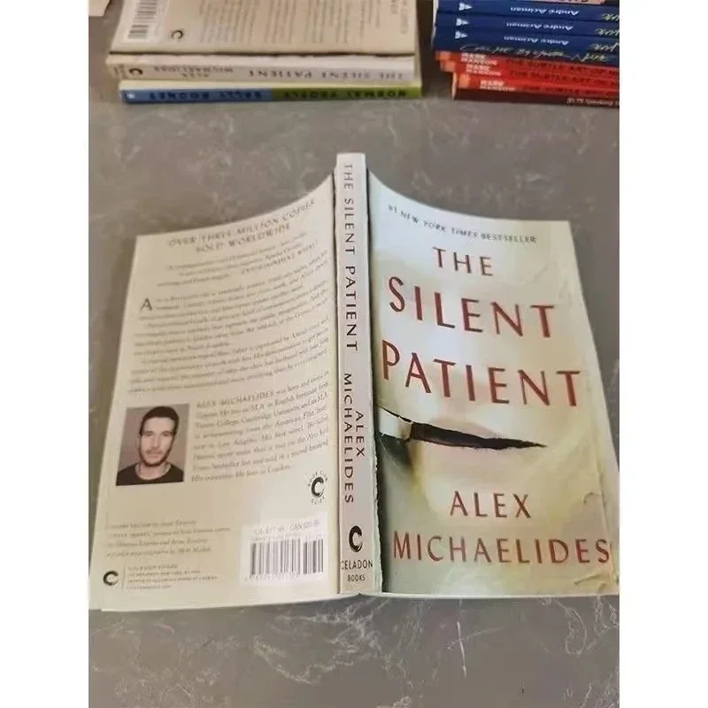 The Silent Patient Paperback Romance Inglês, Livro Bestseller