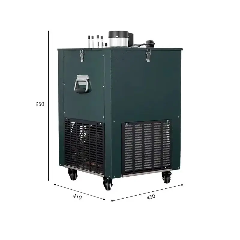 Vier Bierspender für Import und Export