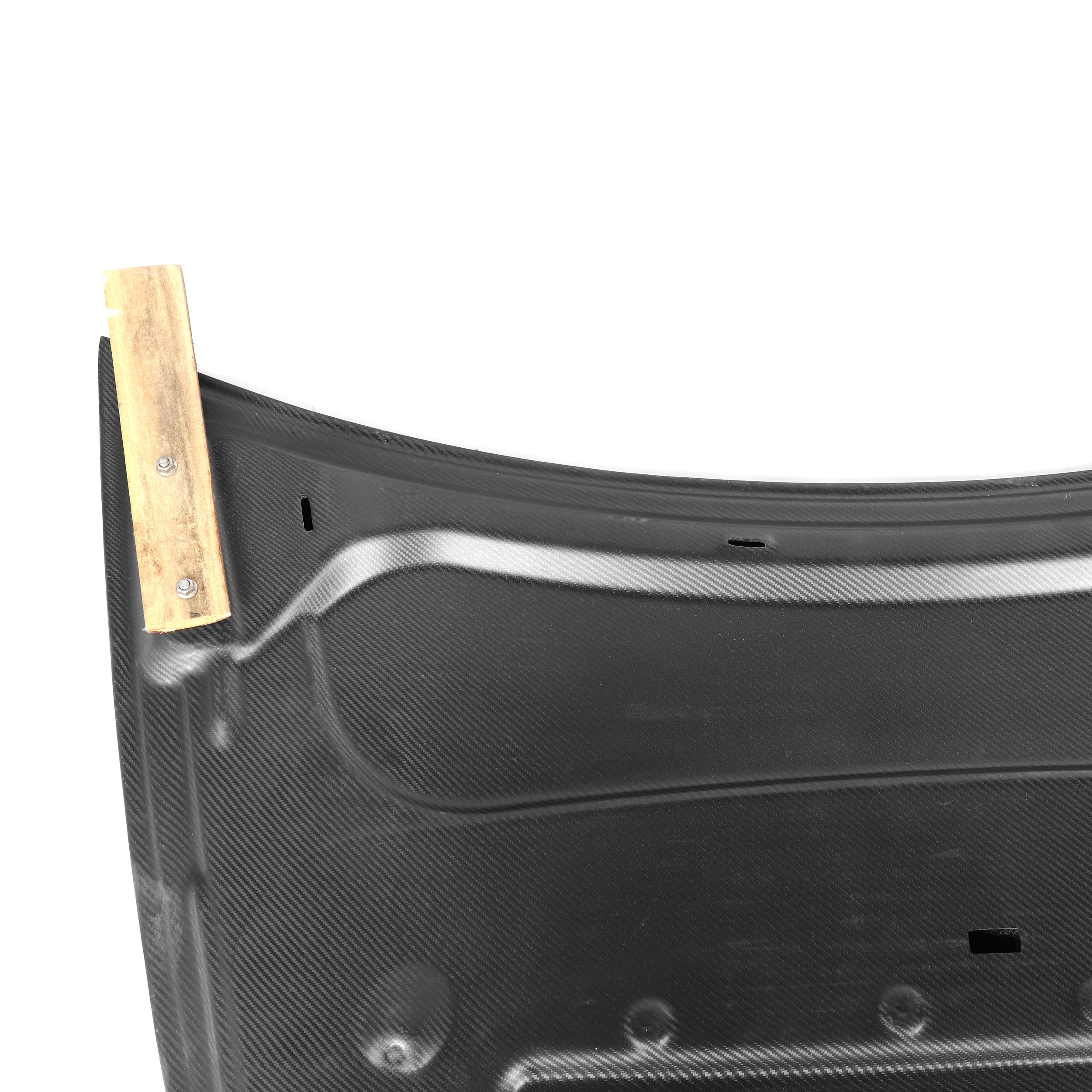 غطاء محرك السيارة الأمامي مزدوج الجانب من ألياف الكربون غطاء محرك السيارة طراز CMS لطراز Y 2021+ غطاء آلة الرافعة الأمامية للسيارة #6