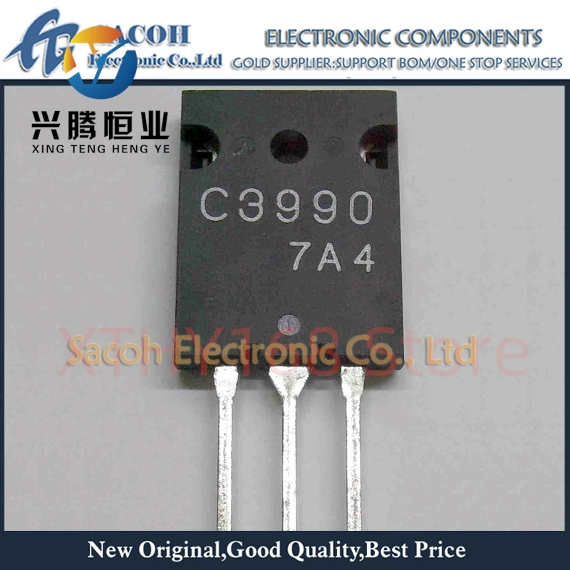 10Pcs 2SC3990 C3990 or 2SC3991 or 2SC3992 TO-3PBL 35A 800V High Speed NPN Power Transistor