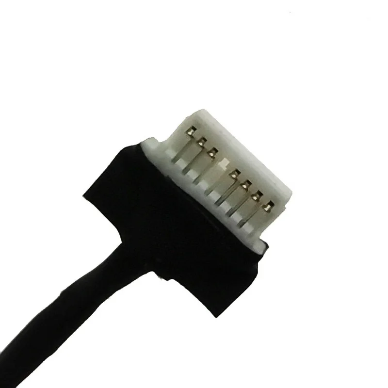 Разъем питания постоянного тока для ноутбука с кабелем для Dell Inspiron 7300 7306 7500 7506 2-в-1 450.0K305.0021 0M4GJ3