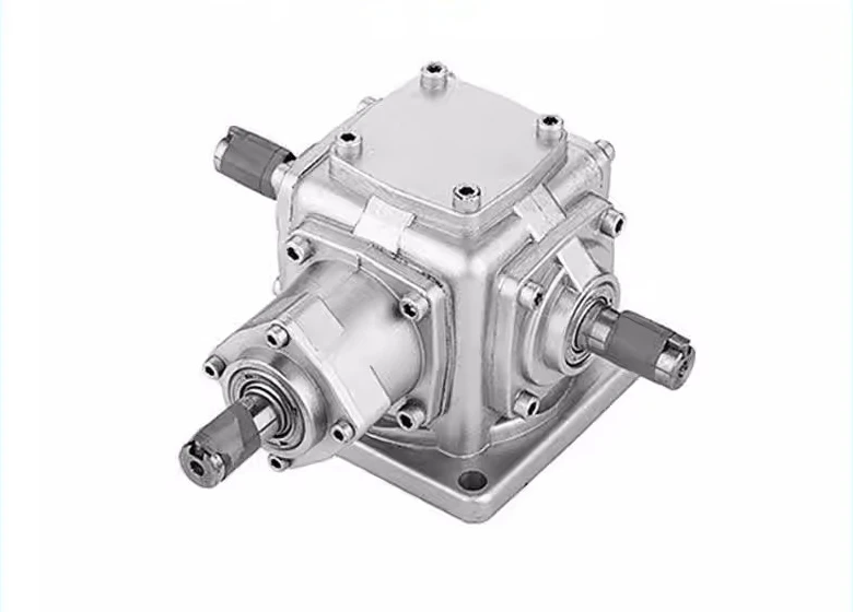 T series helical gear steering box, commutator T series steering gear T-type commutator, helical gear rotation