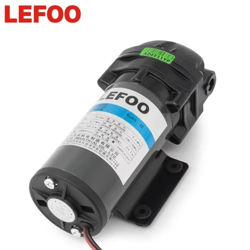 Low Noise 24VDC 600GPD Reverse Osmosis Tap Water Booster Pump for Hot & Cold Water Purifier RO Pump System