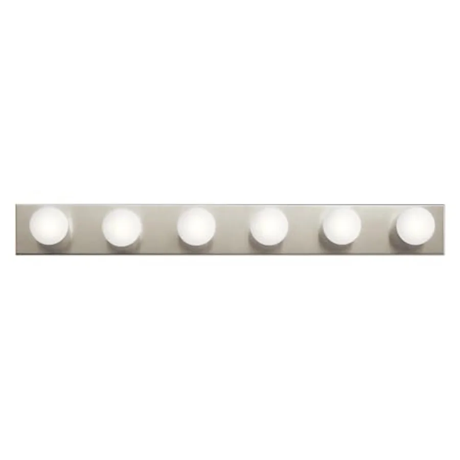 

626NI"Bath Bar 6-Light Vanity Light Fixture with Fish for Bathroom over Mirror, Traditional Style Lightg"L x 4.25" H,626NI