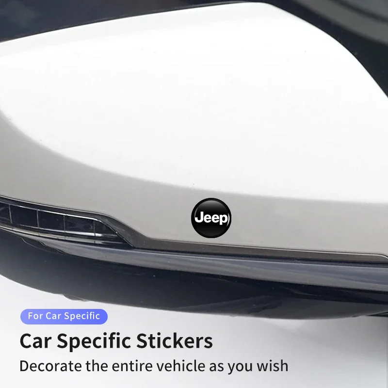 

12/20Pcs Car Protective Sticker Anti Scratch Film Universal Interior Exterior Decoration For Jeep Wrangler Cherokee Renegade Gla