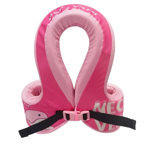 Imagen 2 del producto Chalecos salvavidas flotantes para niños, chalecos salvavidas de alta flotabilidad para niñas y niños, chaleco portátil de natación a la deriva con forma de aleta de tiburón, chalecos de rescate