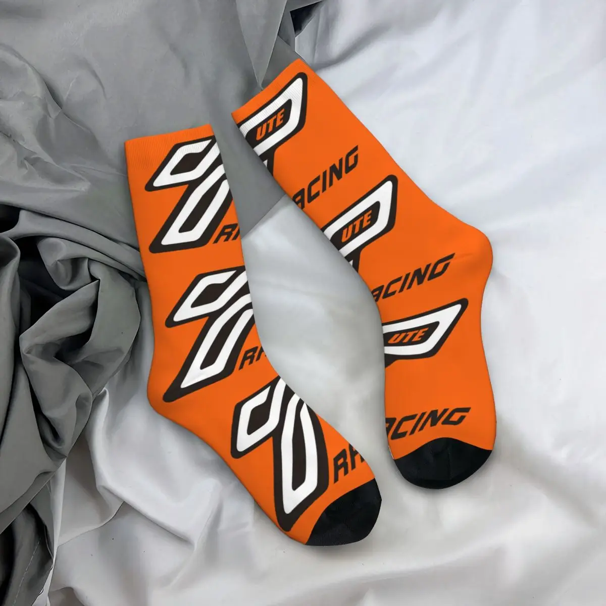 RACING Ute Twill 2 Unisex Winter Socks Windproof Happy Socks Street Style Crazy Sock