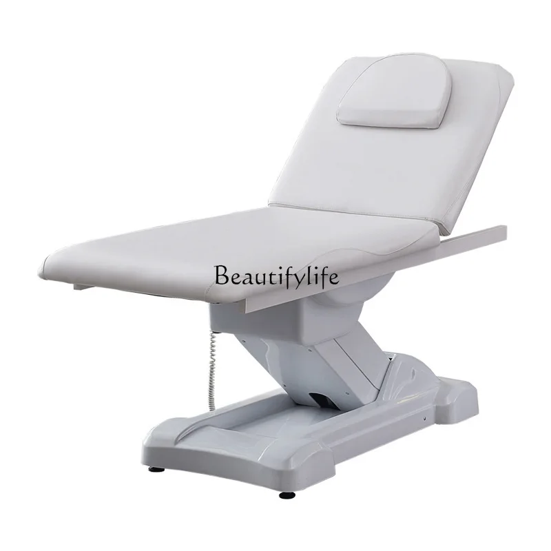 04 * العلاج الطبيعي الكهربائي سبا زيت التدليك تعديل رفع السرير مع ثقب الوجه خاص
