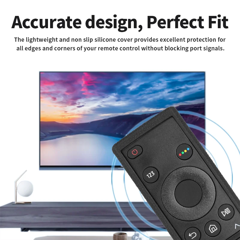 Picture 7: Silicone Remote Control Case Compatible With Samsung BN59-01385B BN59-01300J BN59-01357B BN59-01357A TV Remote Shockproof