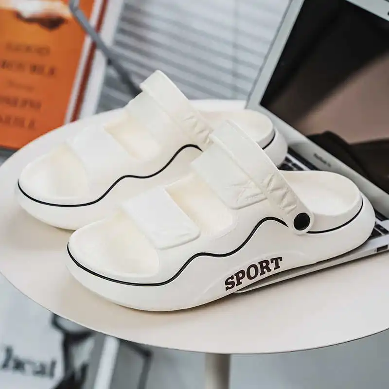 미끄럼 방지 경량 고품질 명품 남성 신발 아쿠아 샌들 오리지널 남성 플립플랍 스니커즈 스포츠 프로모션 러너