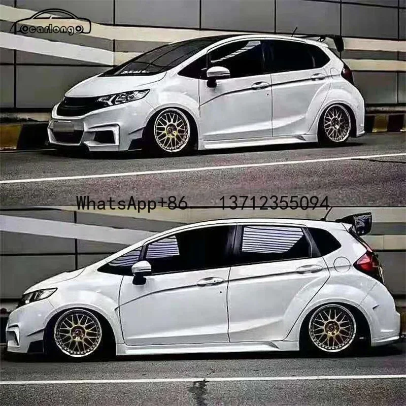 Car Body Kits CMST Style Wide Bumper For Honda Fit GK5 2014-2018 Car bumpers