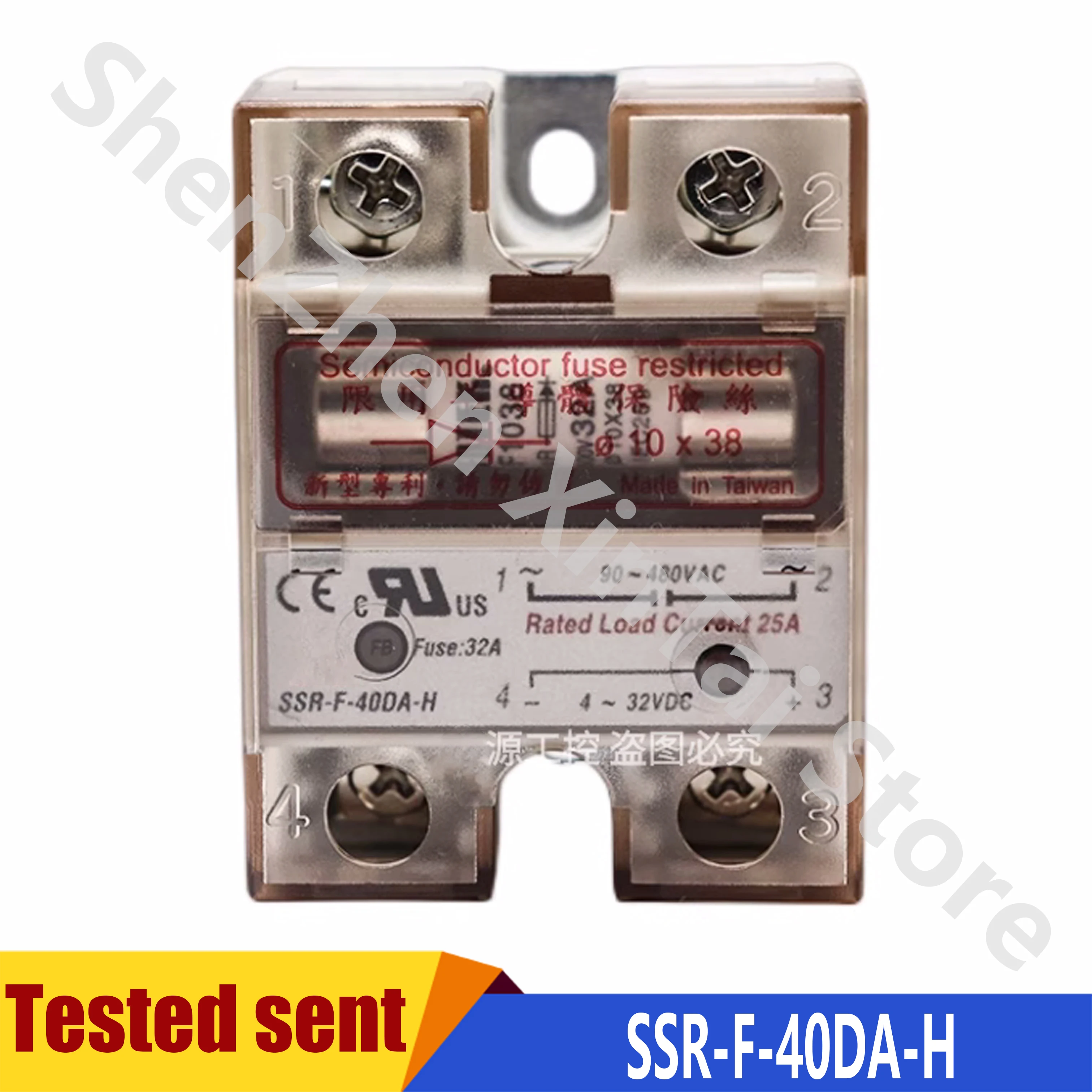 New Original SSR-F-10DA SSR-F-25DA SSR-F-25DA-H SSR-F-40DA-H SSR-F-40DA Semiconductor Fuse Restricted Solid State Relay