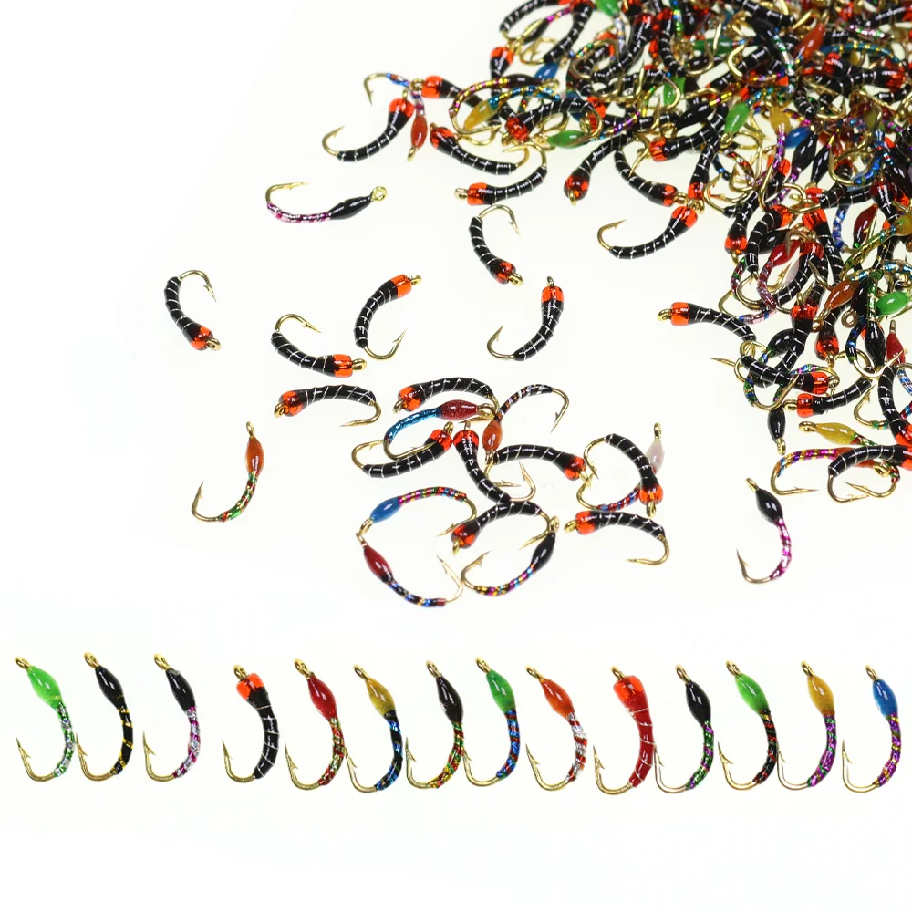 10pcs/20pcs #10 #12 #14 #16 Assorted Epoxy Midge Hegene Buzz