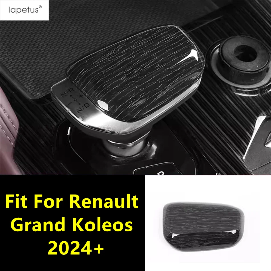

Car Gear Shift Knob Head Handle Cap Decorative Sequins Stickers Cover Trim For Renault Grand Koleos 2024 2025 ABS Accessories