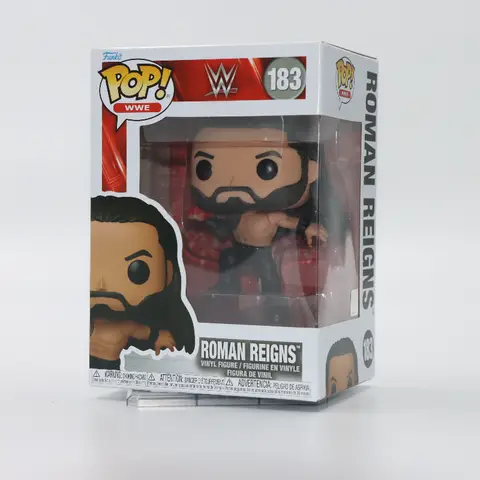 Original Funko Pop WWE Belt Universal Championship Roman Reigns #183 The Rock #137 Action Figure Figurine Doll Toy Gift for Boy