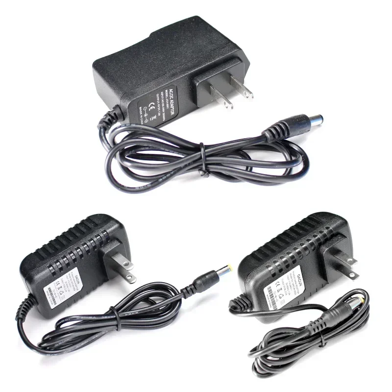 Switching Power Supply Adapter 5V 12V 24V 1A with DC Plug AC 220V 110V TO 5 12 24 Volt Driver LED Lighting Transformer Source