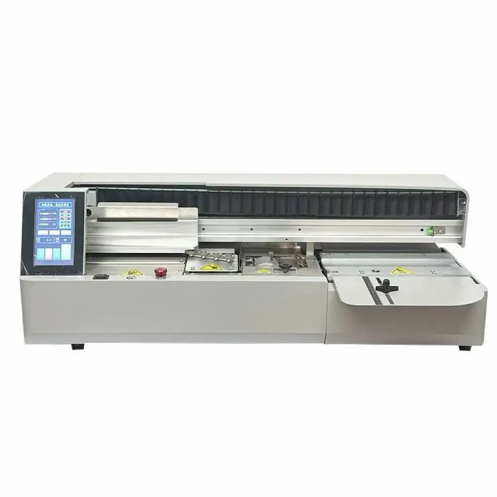 Desktop Automatic Glue Binder with LCD Touch Screen 40mm A4 Book Binding Machine