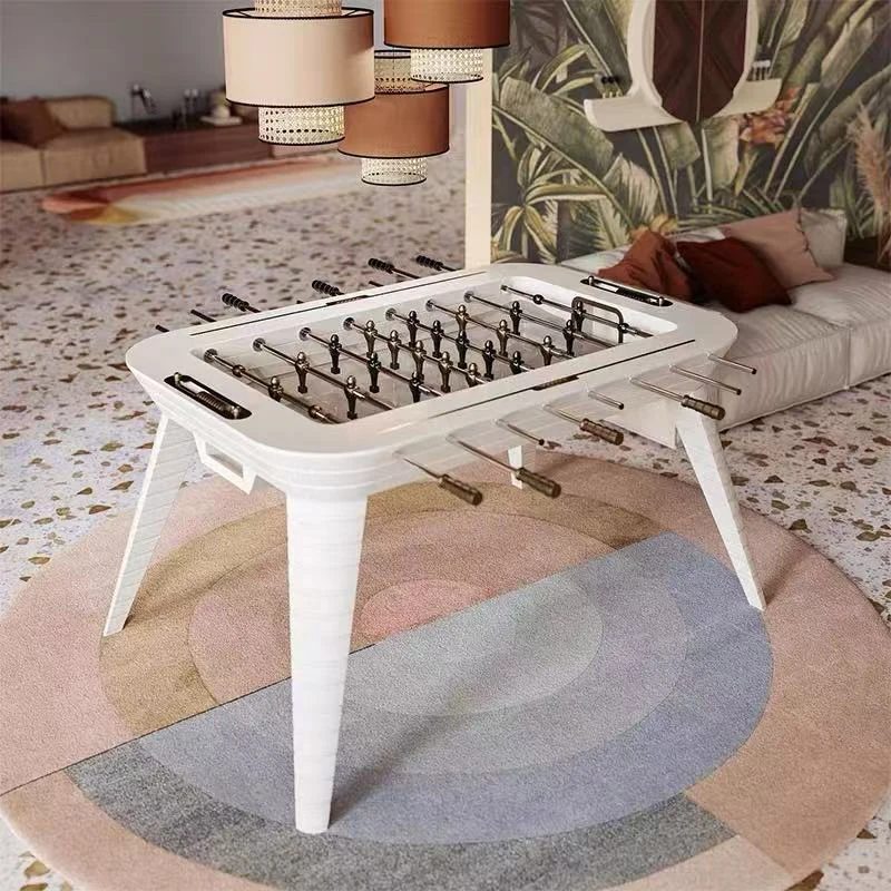 High Quality MDF Retractable Indoor Soccer Table Home Entertainment Football Game with Retractable Design