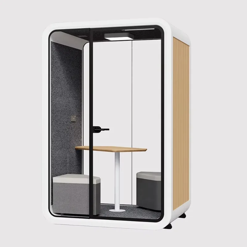Custom Multi-Function Soundproof Office Meeting Pod Silent Booth Cabinet For Phone Working And Other Office Functions Office Pod