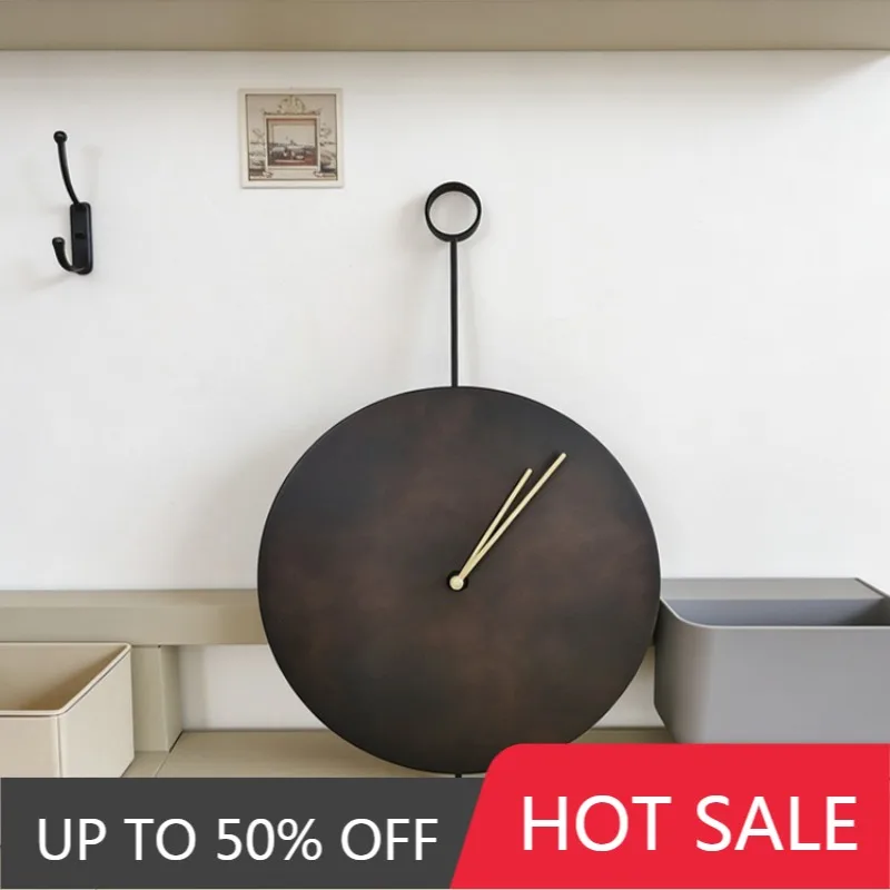 Nordic Metal Wall Clock Modern Minimalist Wall Clocks Fashion High Quality Household Hanging Clocks Living Room Decoration