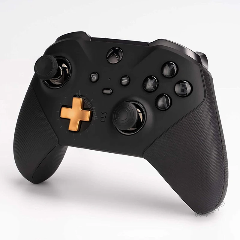 DATA FROG Metal DPad Trigger Paddles Replacement Thumbstick For Xbox One Elite Series 2 Metal Paddles Thumb Grips Accessories