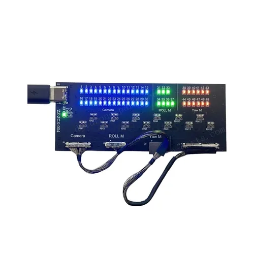 Imagen 2 del producto Placa de prueba de Cable de señal PTZ cardán para Dron DJI Mini 3/3 Pro/4 Pro, herramienta de prueba de Cable de línea flexible de transmisión de señal Coaxial