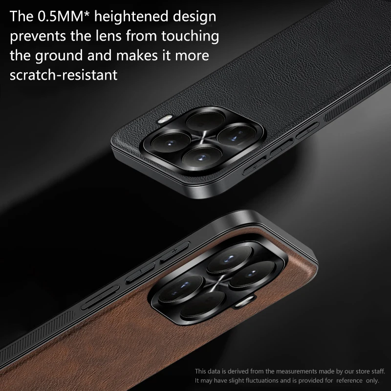 etui do Xiaomi Mi 17T 15T 14T 13T Pro 15 14 13 Ultra Redmi Note15 14 POCO M7 X8 F7, skórzane, matowe, miękkie, z pełną ochroną aparatu — zdjęcie produktu 4