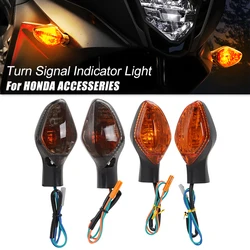 Turn Signal Indicator Light for Honda CBR 400R 500R 650F CB 500 650 F NC700S MSX125 Rebel Motorcycle Directional Blinker Lamps