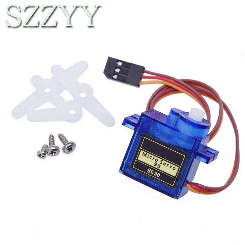 

Smart Electronics Rc Mini Micro 9g 1.6KG Servo SG90 for RC 250 450 Helicopter Airplane Car Boat SG90 Bracke