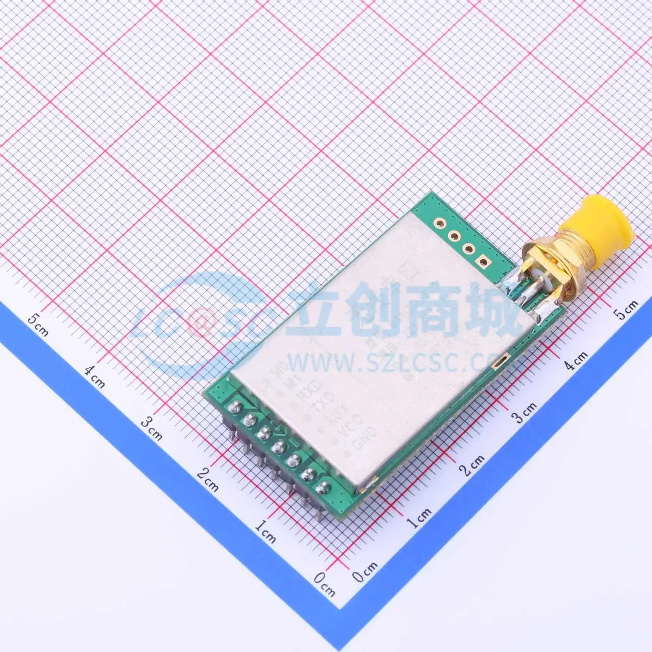 1pcs E31-230T27D 24x43mm transceiver 230MHz 27dBm RF Wireless Communication Module for Smart Home System