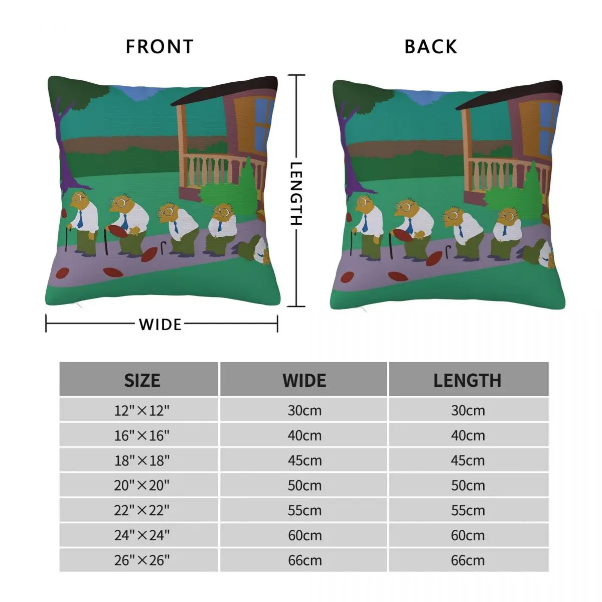 Football In The Groin Pillowcase Polyester Linen Velvet Creative Zip Decor Car Cushion Case