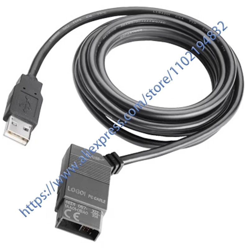 

NEW USB-LOGO PLC Programming Cable LOGO! USB-Cable For Siemens RS232 6ED1 057-1AA01-0BA0