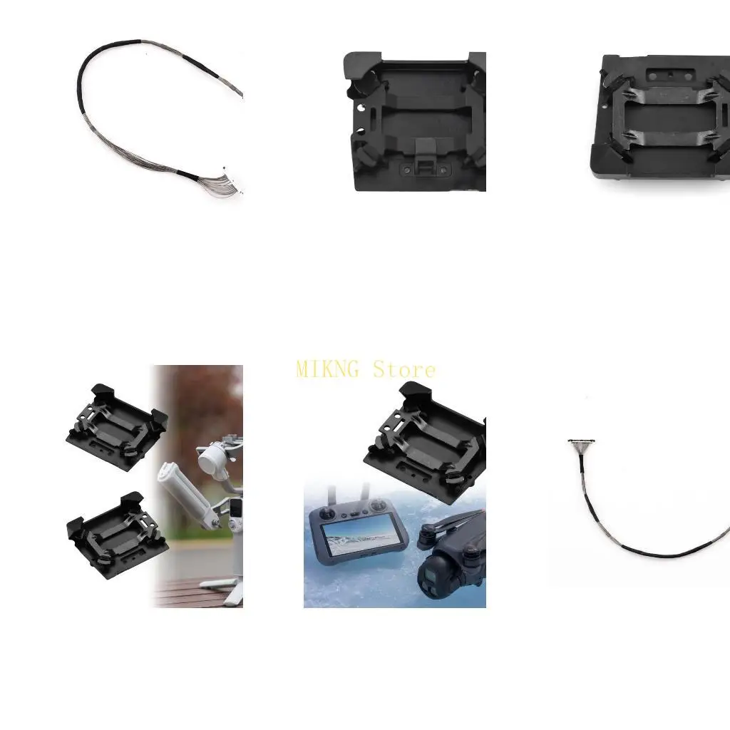 Maintenance Gimbals Bracket for Drones Vibration Base Replacement, ABS Metal Plate Assembly and Screw Hardware Best Sale