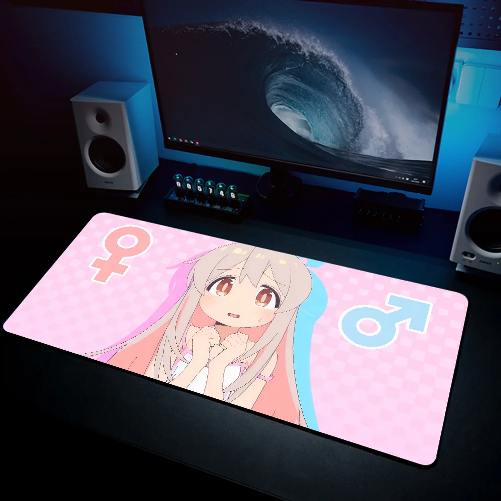 Anime O Onimai I m Now Your Sister Mousepad With Pad gaming accessories Prime Gaming XXL Keyboard Pad Stitch Padding Mat