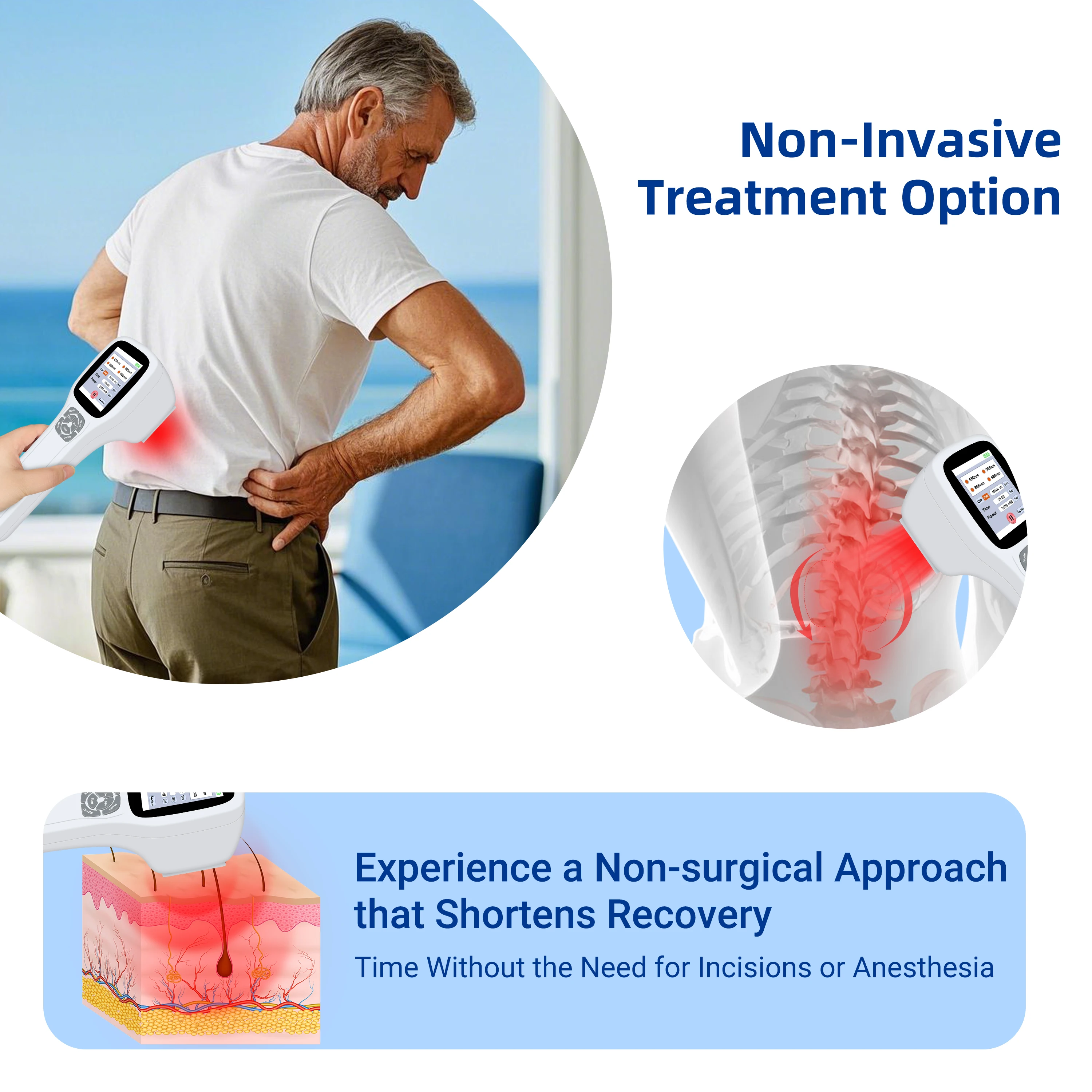 Láser para dolor fisioterapia