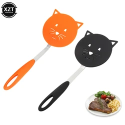 Cartoon Nylon Cat Frying Spatula Non Stick Omelette Shovel Fried Fish Turner Pancake Flipper Cooking Tools Kitchen Gadget Set