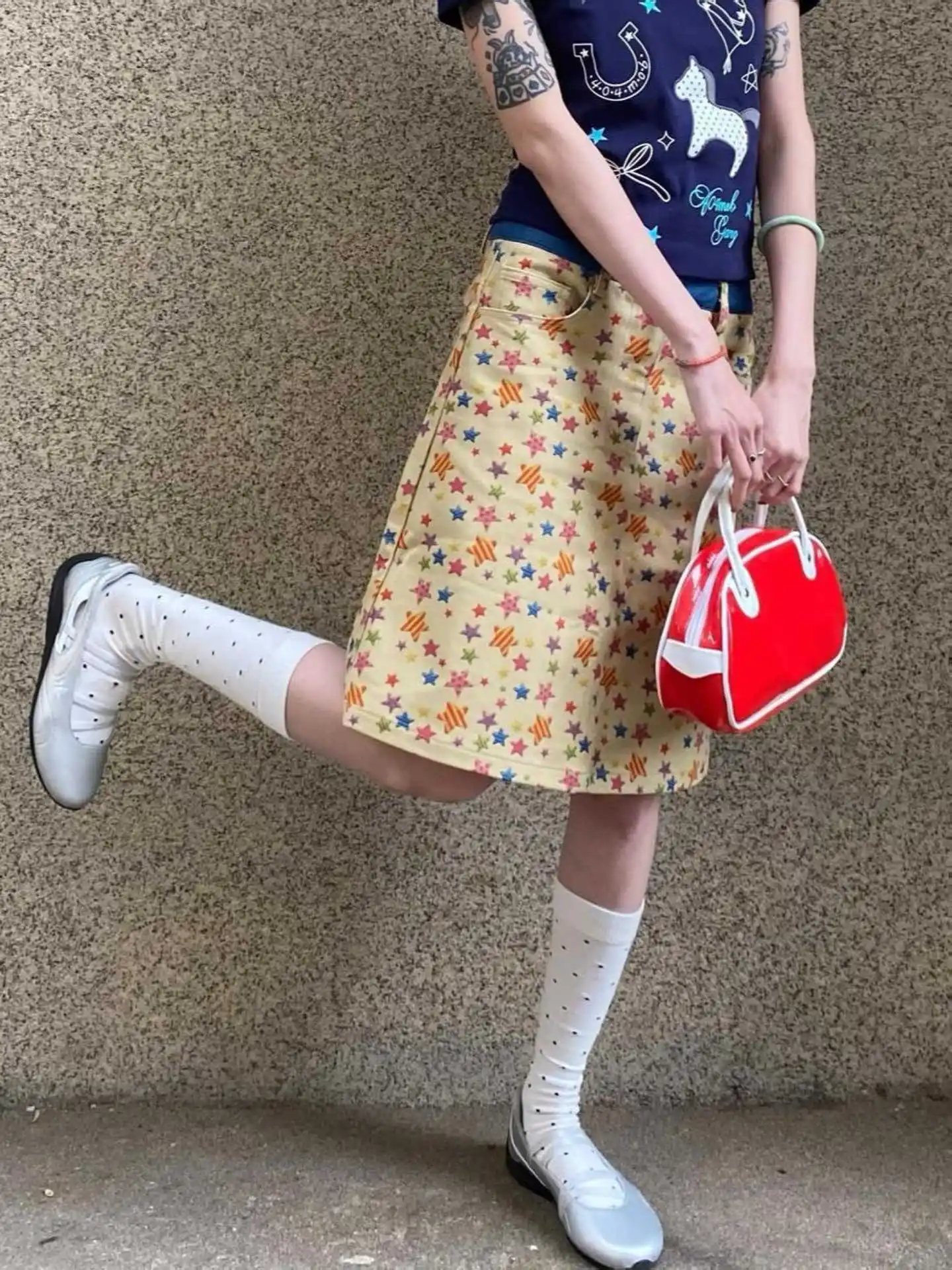 Summer Women Midi Skirts Denim Skirts 2000s Aesthetic Korean College Style Y2k Abi American Retro Harajuku Shoujo Jean Skirt New view 5