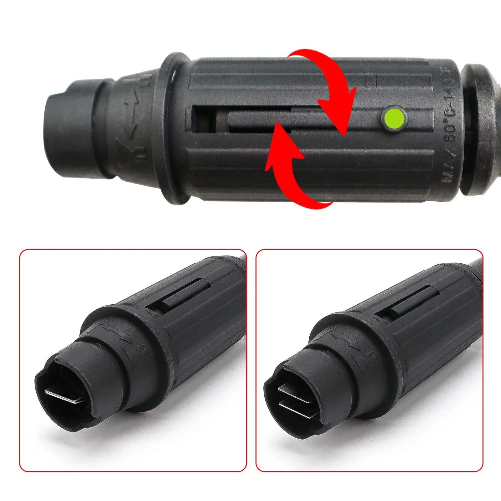 High Pressure Water Gun with Variable Jet Wand Compatible with Portland Husky Ford Pulsar ShopForce Taskforce Powerwasher