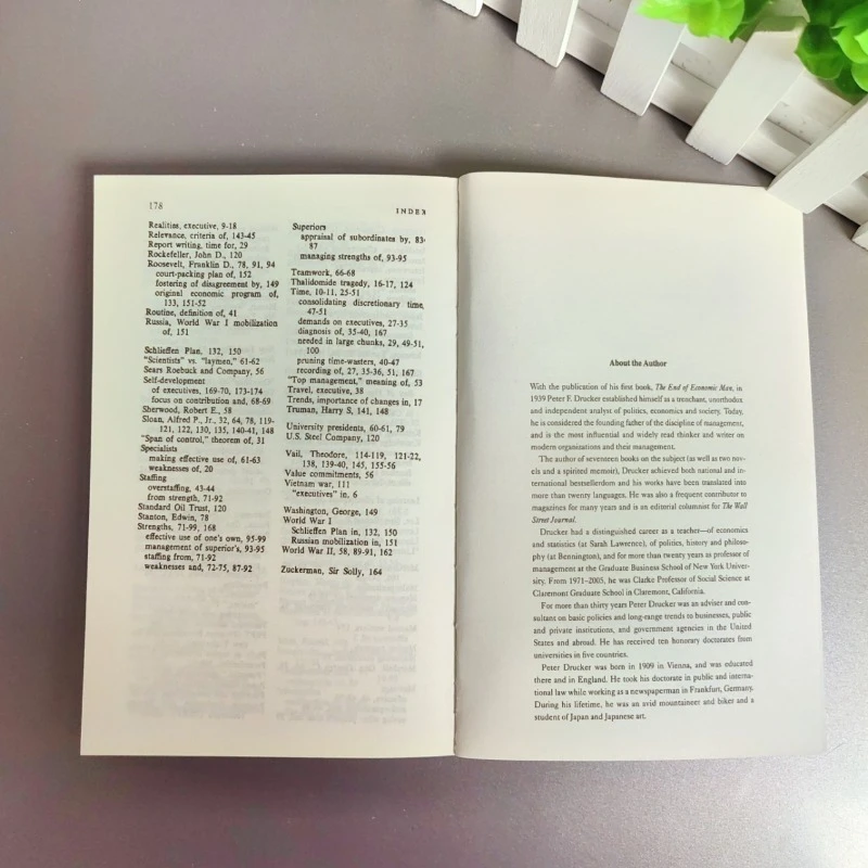 التنفيذي الفعال لبيتر دروكر - الدليل النهائي للحصول على الأشياء المناسبة، كتاب إدارة الأعمال باللغة الإنجليزية