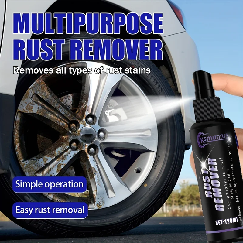 

Очиститель мотоцикла Спрей для удаления ржавчины на колесах — быстродействующий преобразователь ржавчины, одноразовое применение для колес, хромированных деталей, велосипедов